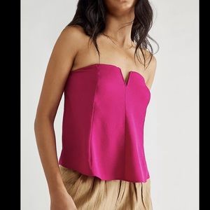 NWT- Toss It On Free People Tube Top